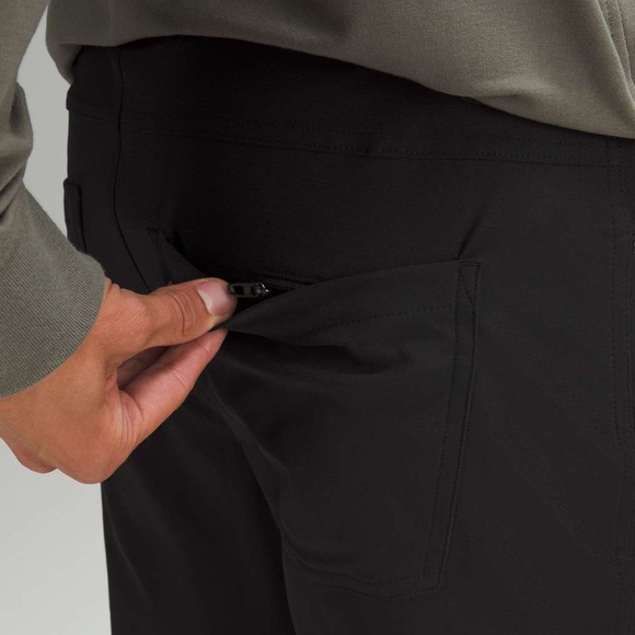 LULULEMON ABC Slim-Fit Pant 28" *Warpstreme Black Size 30 - Picture 5 of 13